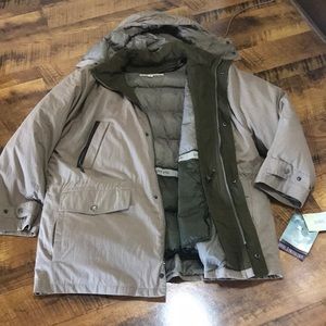 NWT. Mens London Fog anorak all weather jacket.